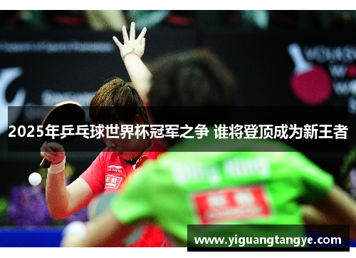 2025年乒乓球世界杯冠军之争 谁将登顶成为新王者